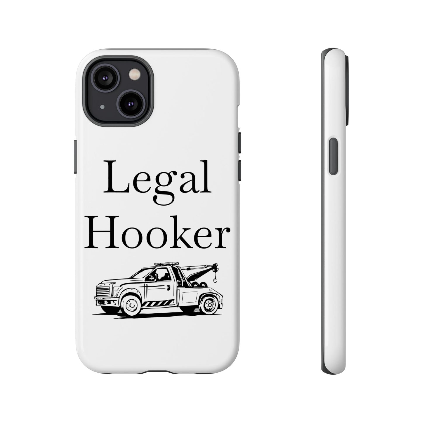 Legal H**ker Wheel Lift Tow Truck iPhone Case