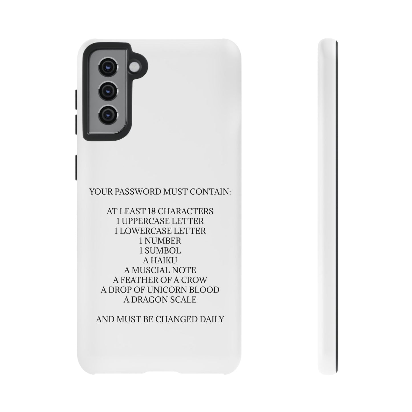Password Samsung Case