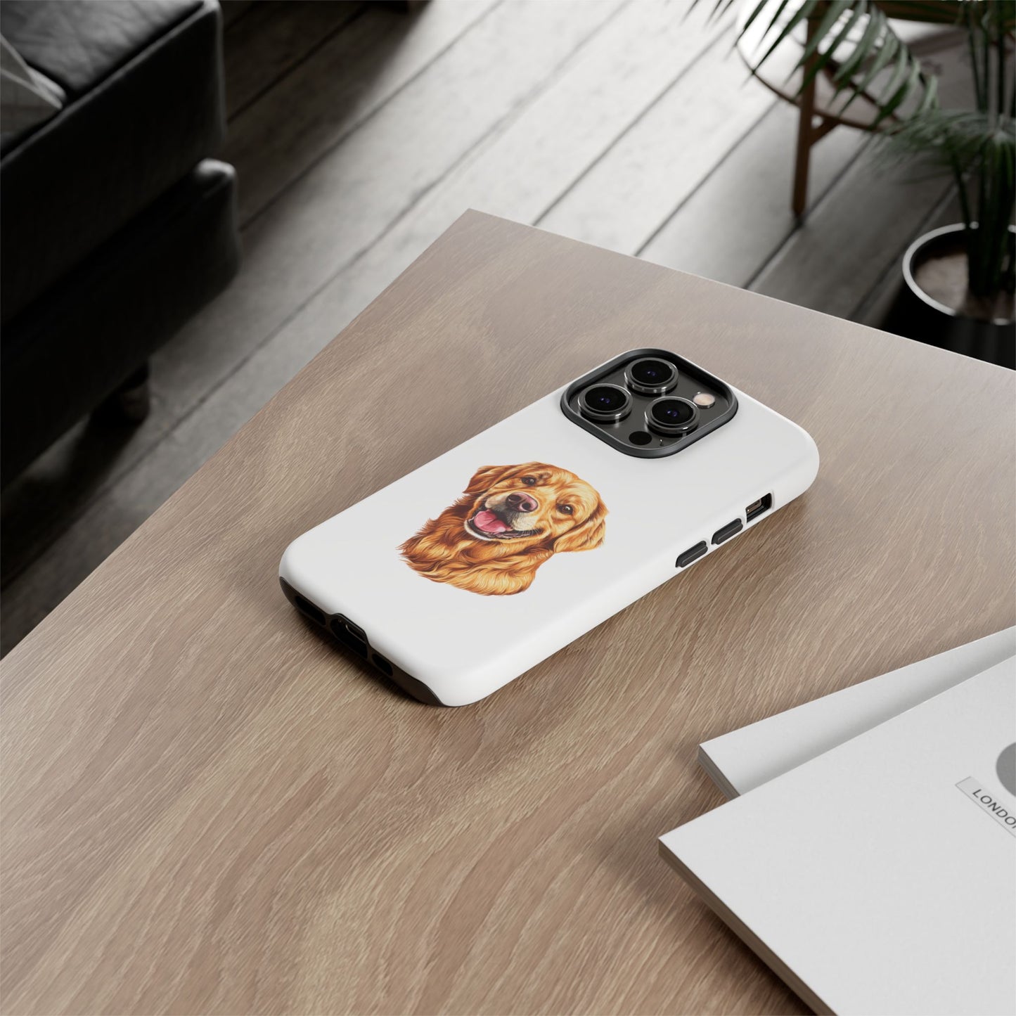 Golden Head iPhone Case