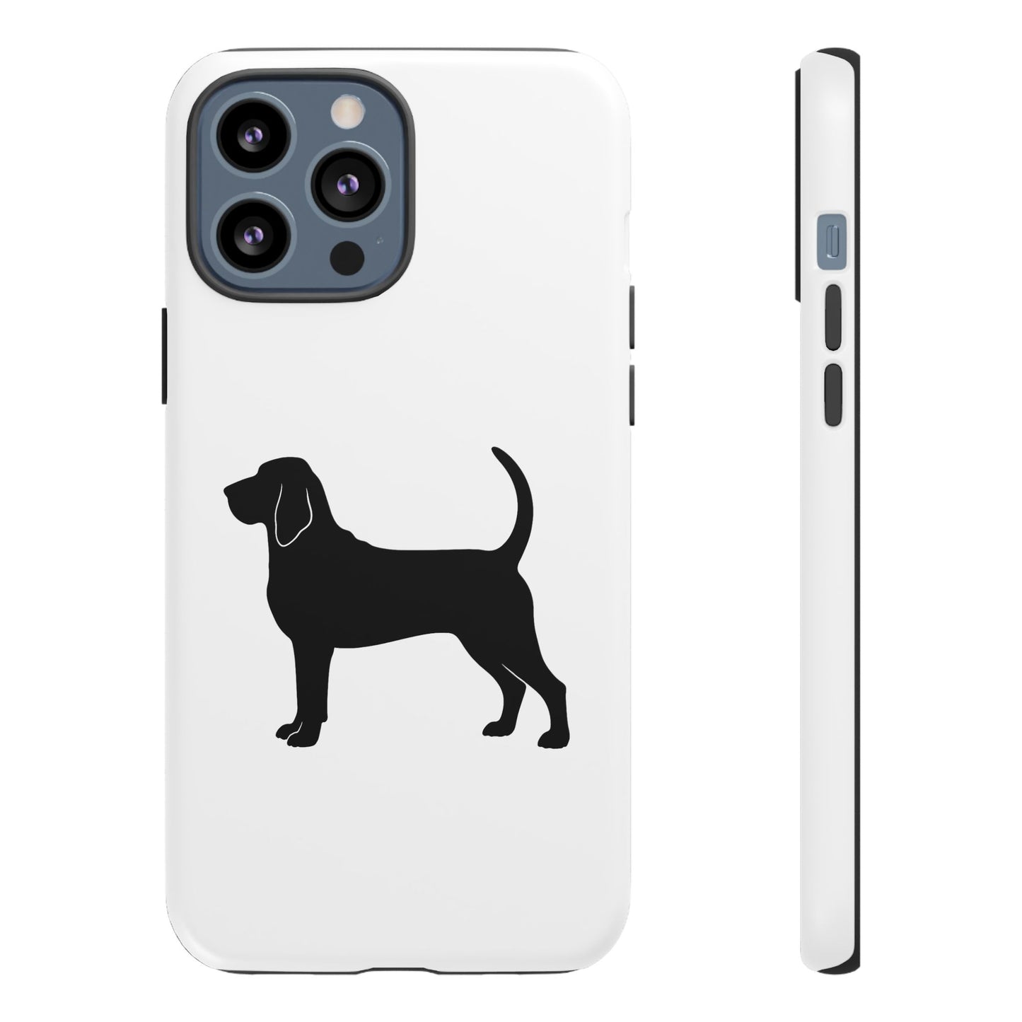 Bloodhound Silhouette iPhone Case