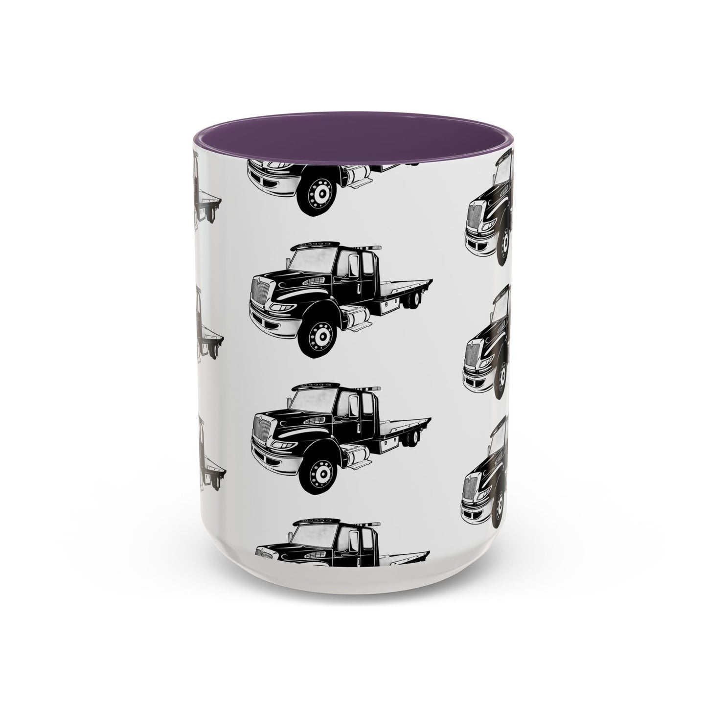 Flatbed Tow Truck 2-Tone Coffee Mug