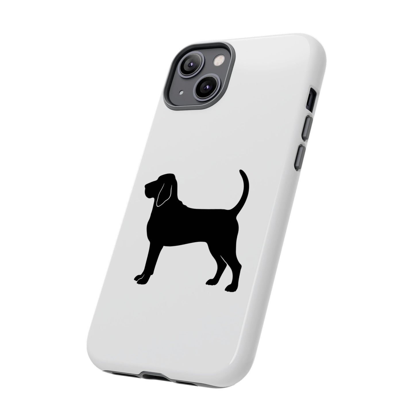 Bloodhound Silhouette iPhone Case