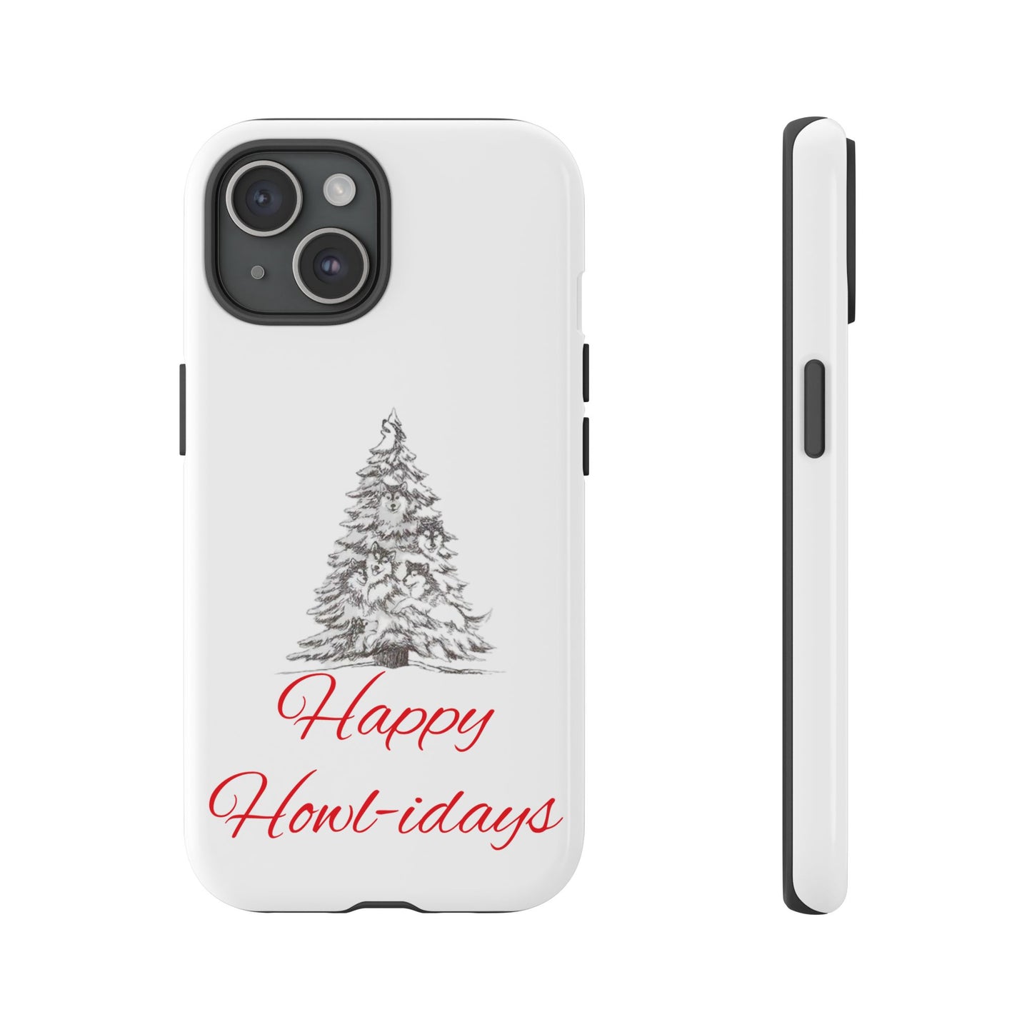 Happy Howl-idays iPhone Case