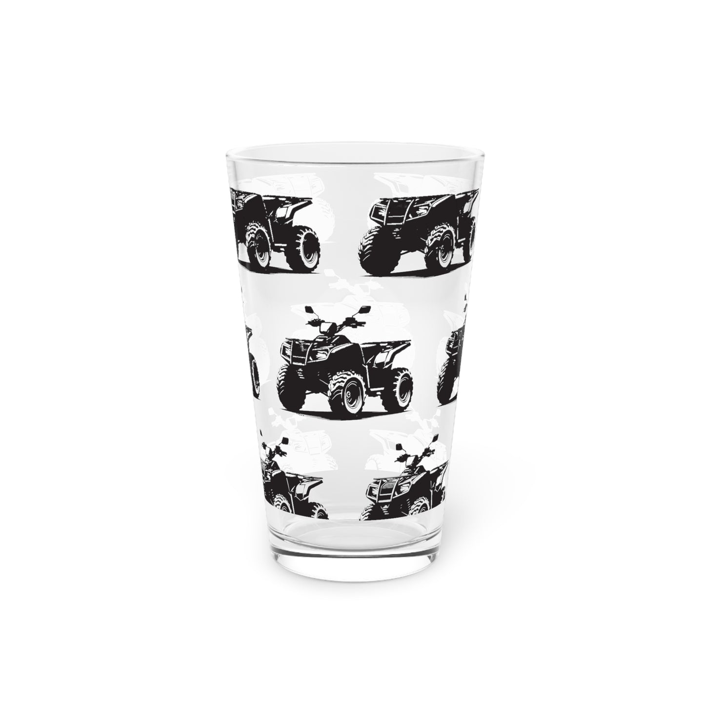 Off The Beaten Path Quad Drinking Glass