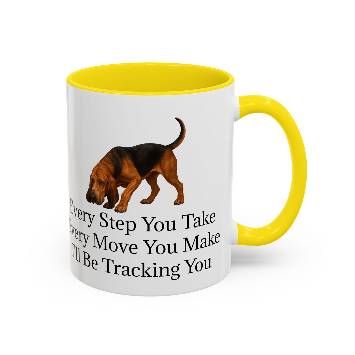 Tracking You 2-Tone Coffee Mug