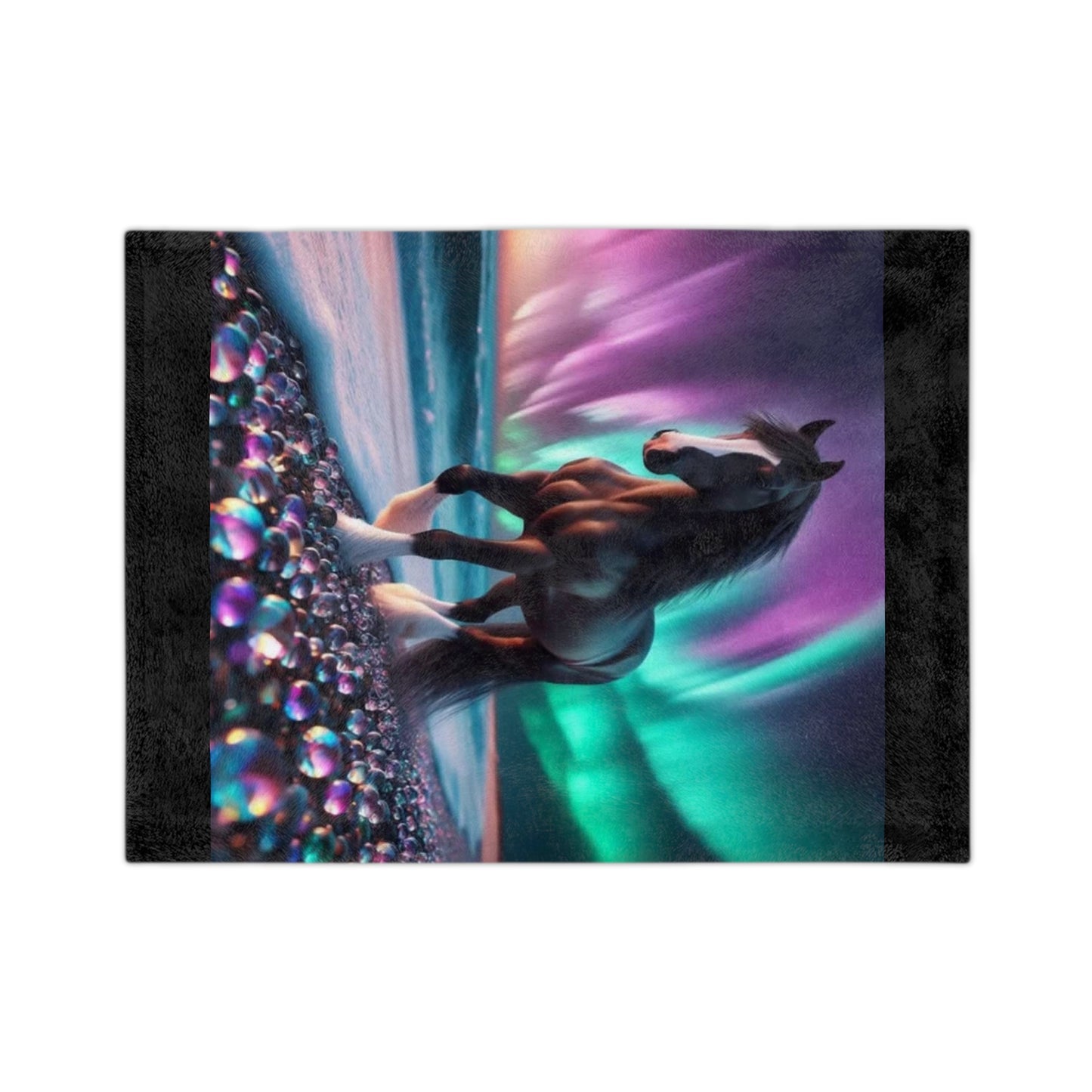 Midnight Magic Velveteen Microfiber Blanket