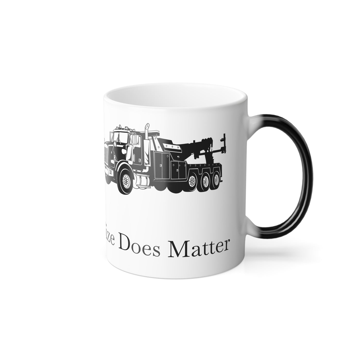 Size Does Matter Color Changing Mug