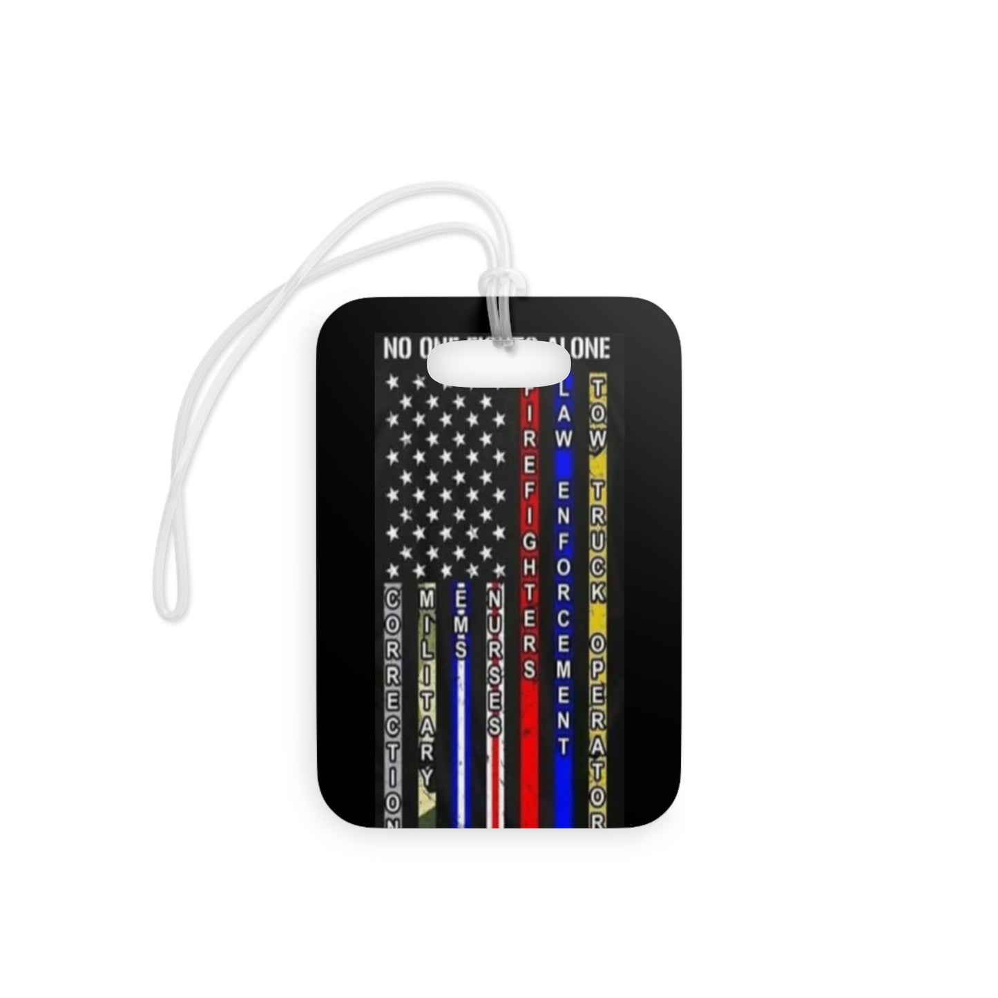 No One Fights Alone Luggage Tag