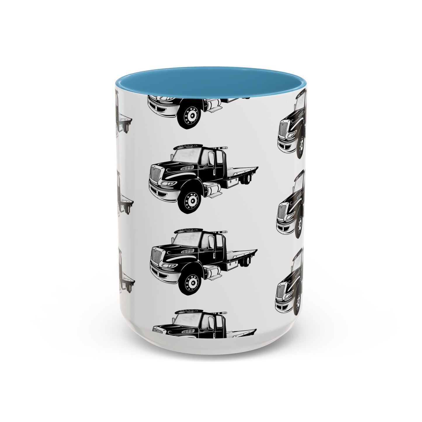 Flatbed Tow Truck 2-Tone Coffee Mug