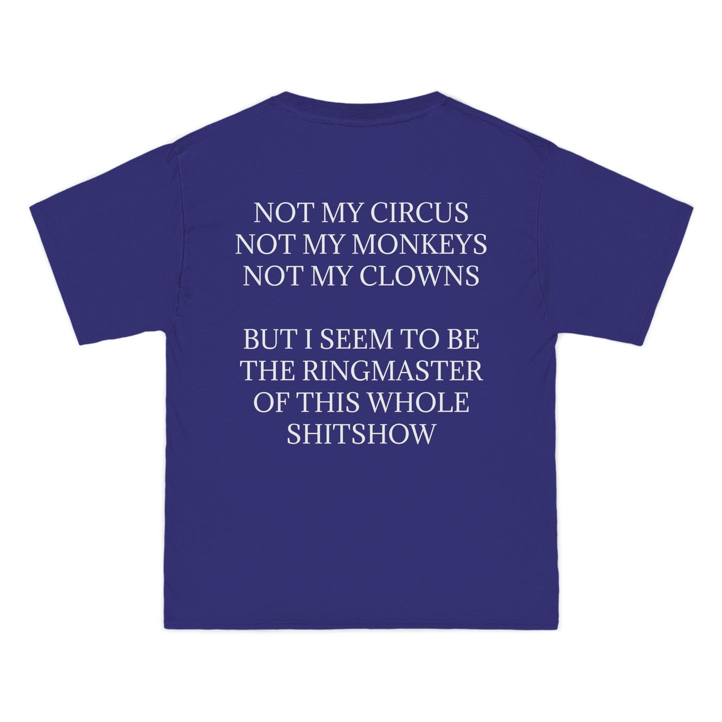 Ringmaster Men's Short-Sleeve Crewneck Tee
