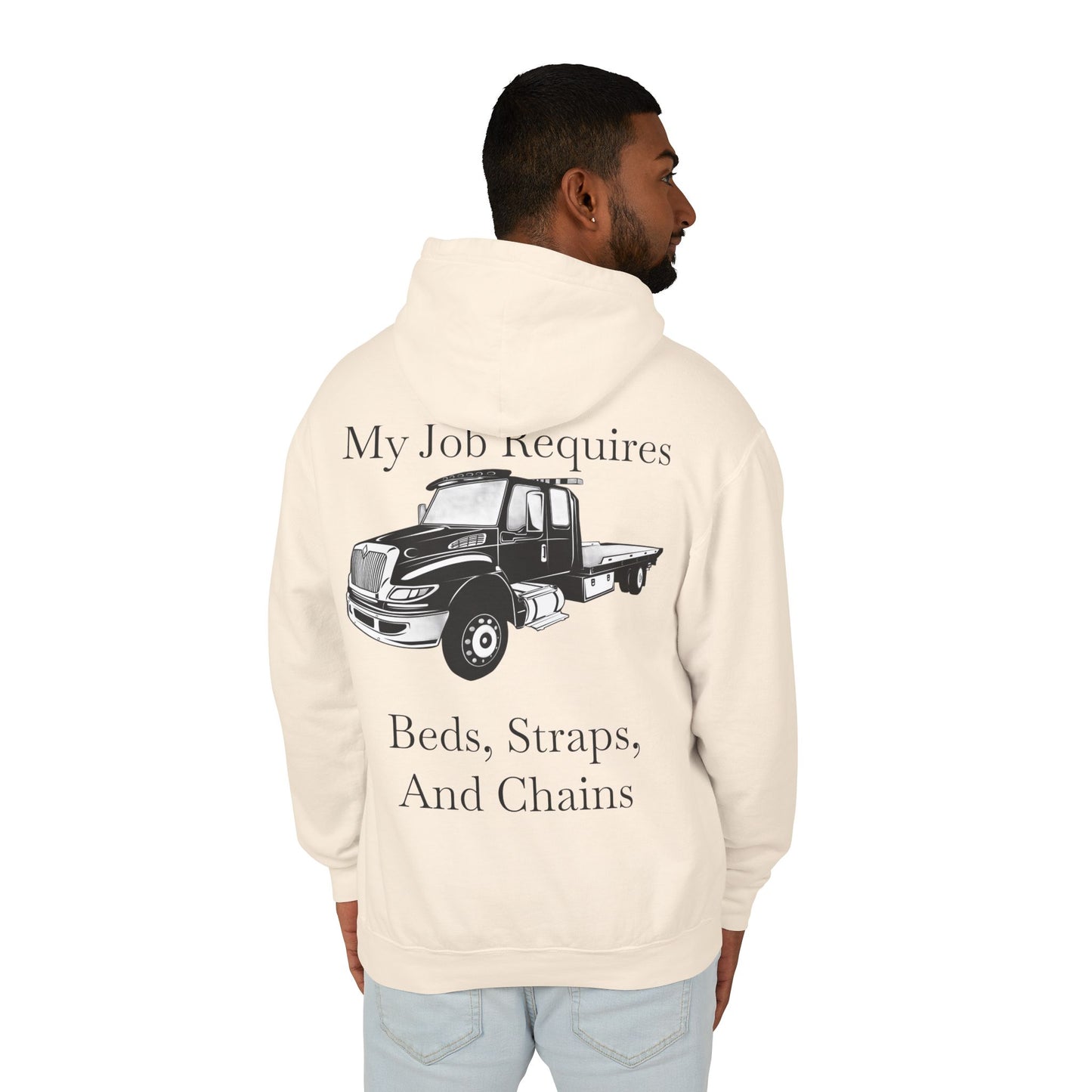 Beds, Straps, And Chains Unisex Lightweight Hoodie
