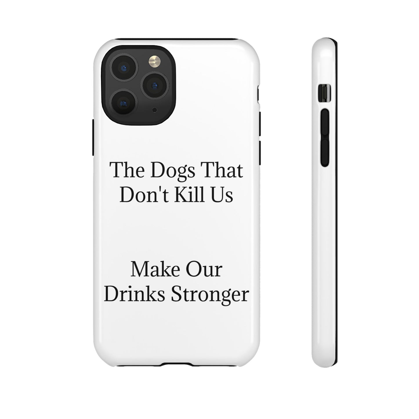 Drinks Stronger iPhone Case