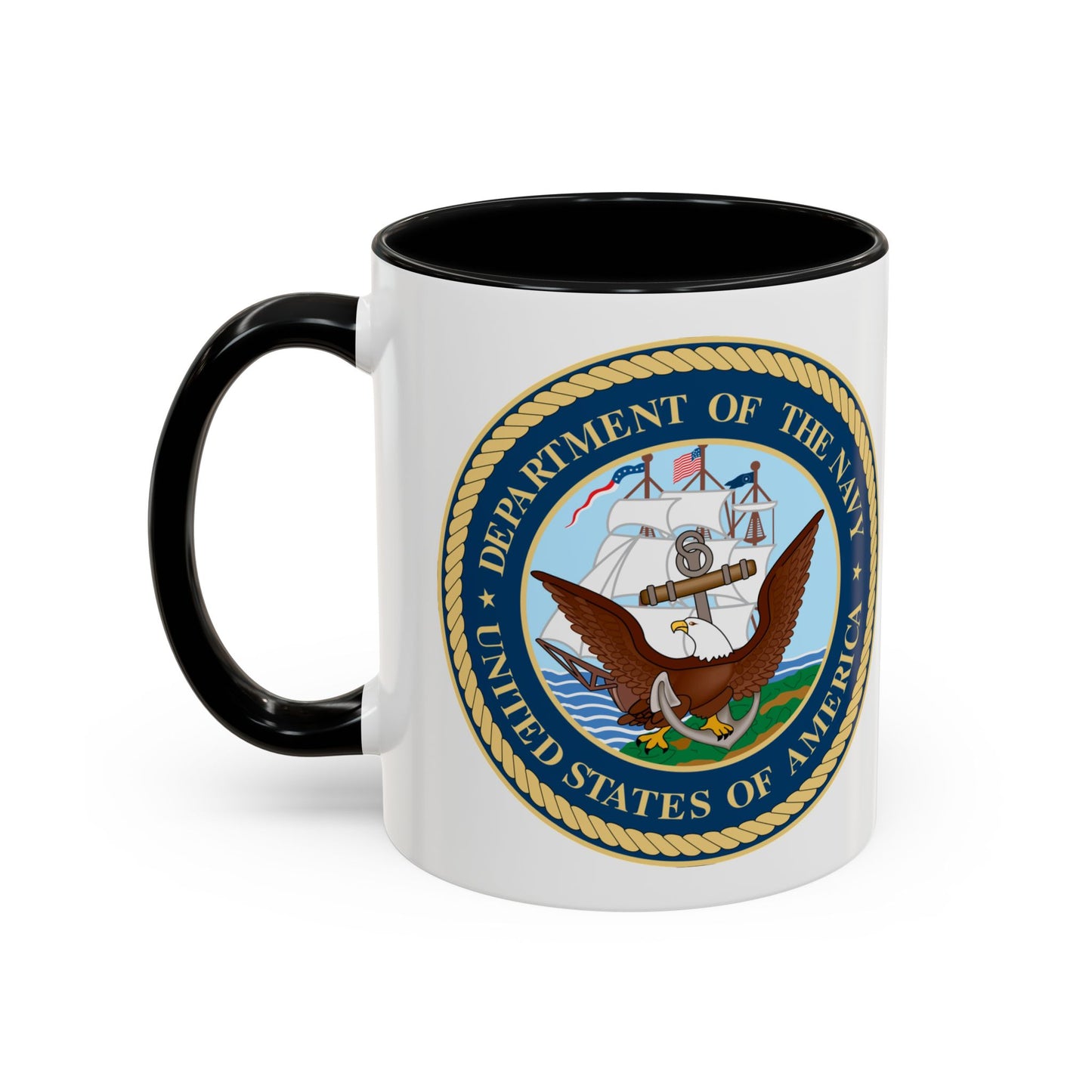 US Navy 2-Tone Coffee Mug