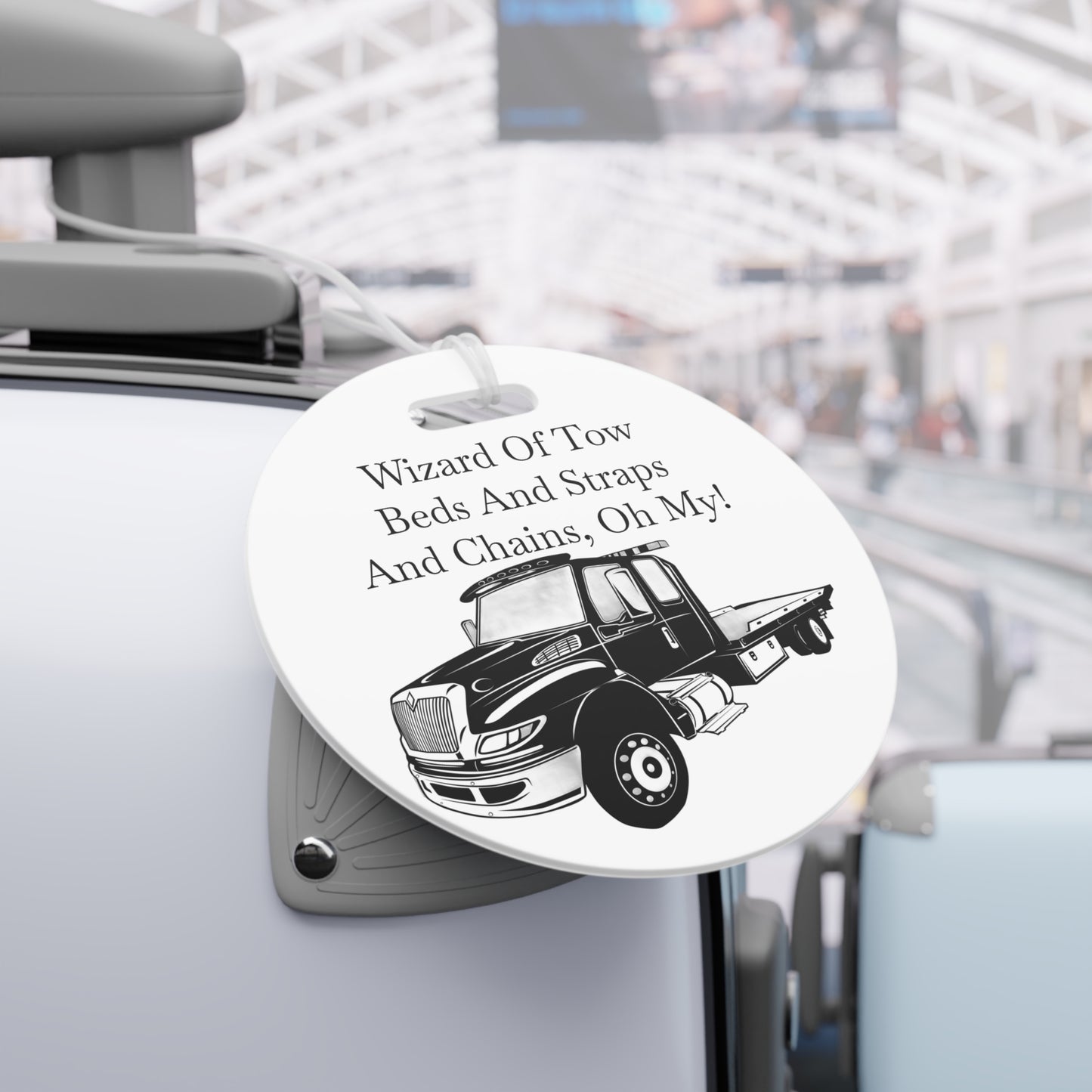 Wizard Of Tow Luggage Tag