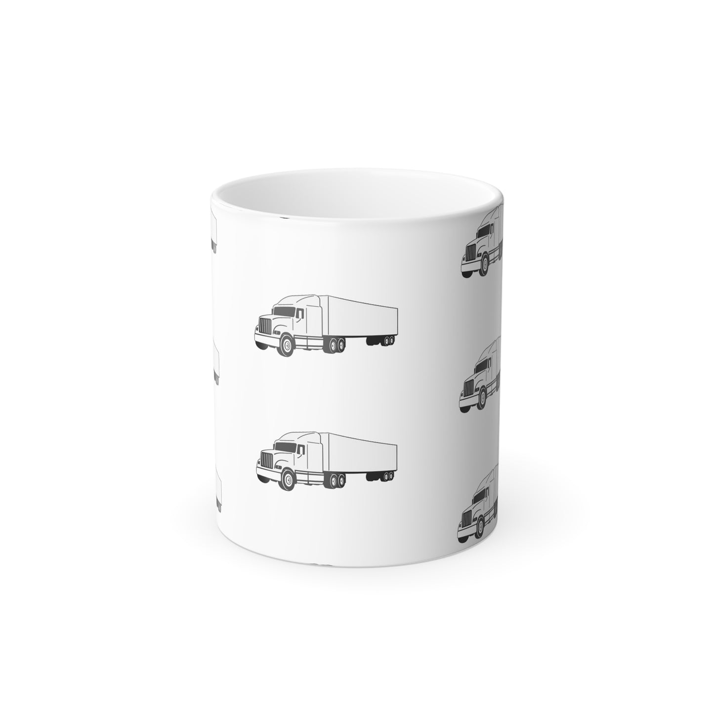 Semi Truck Color Changing Mug