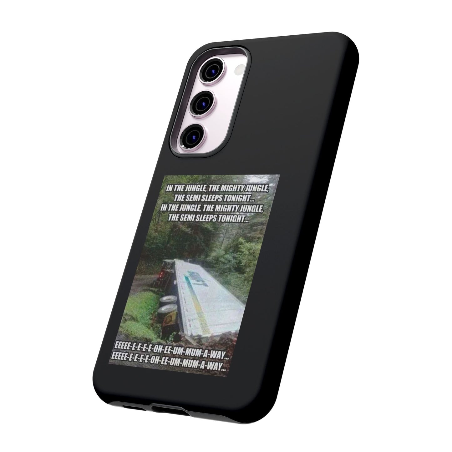 Semi Sleeps Samsung Case