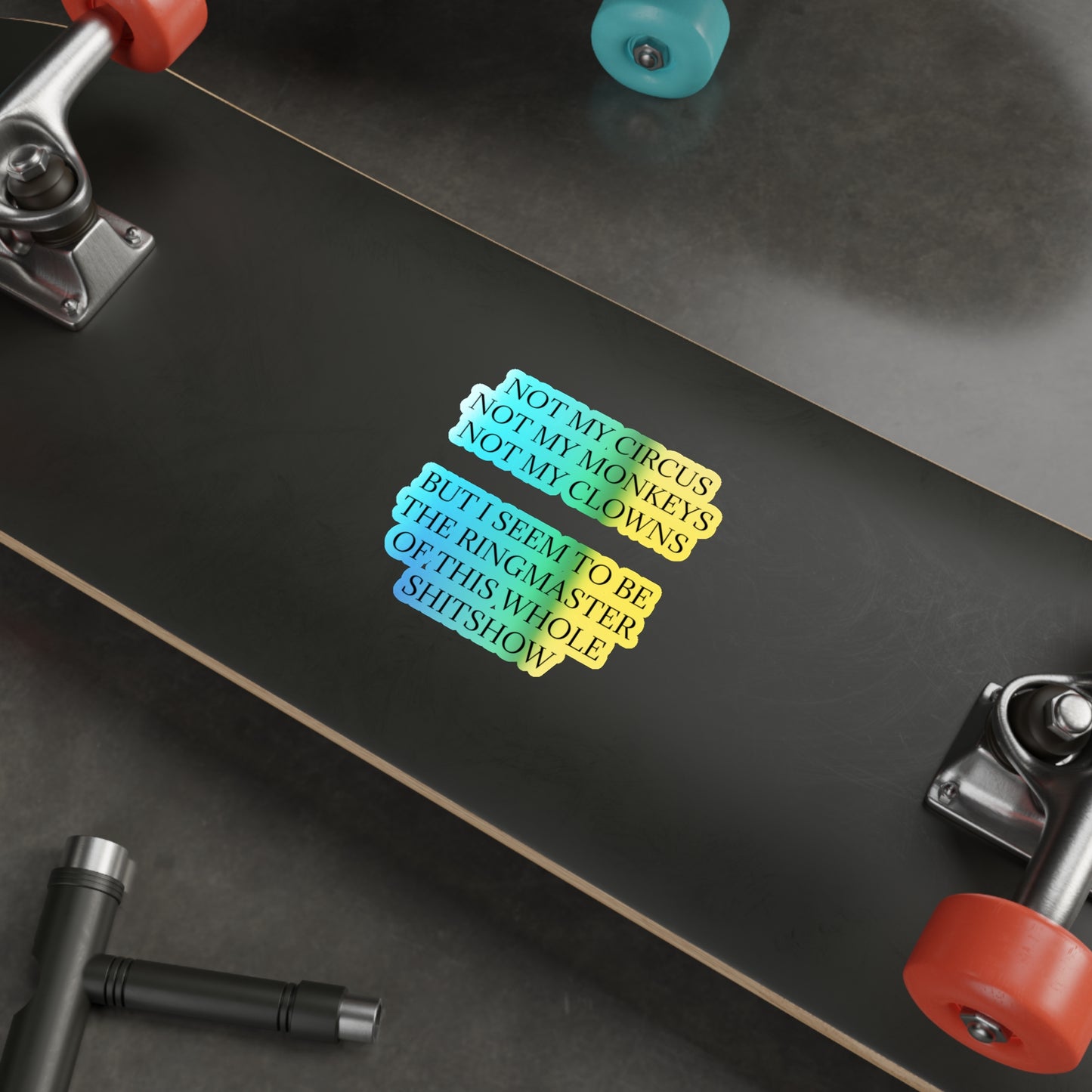Ringmaster Holographic Sticker