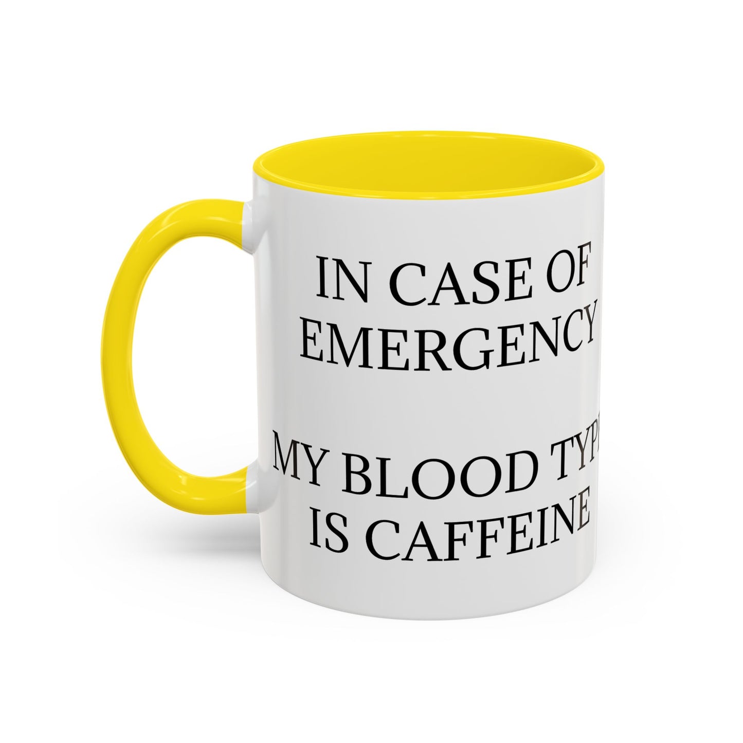 Blood Type 2-Tone Coffee Mug