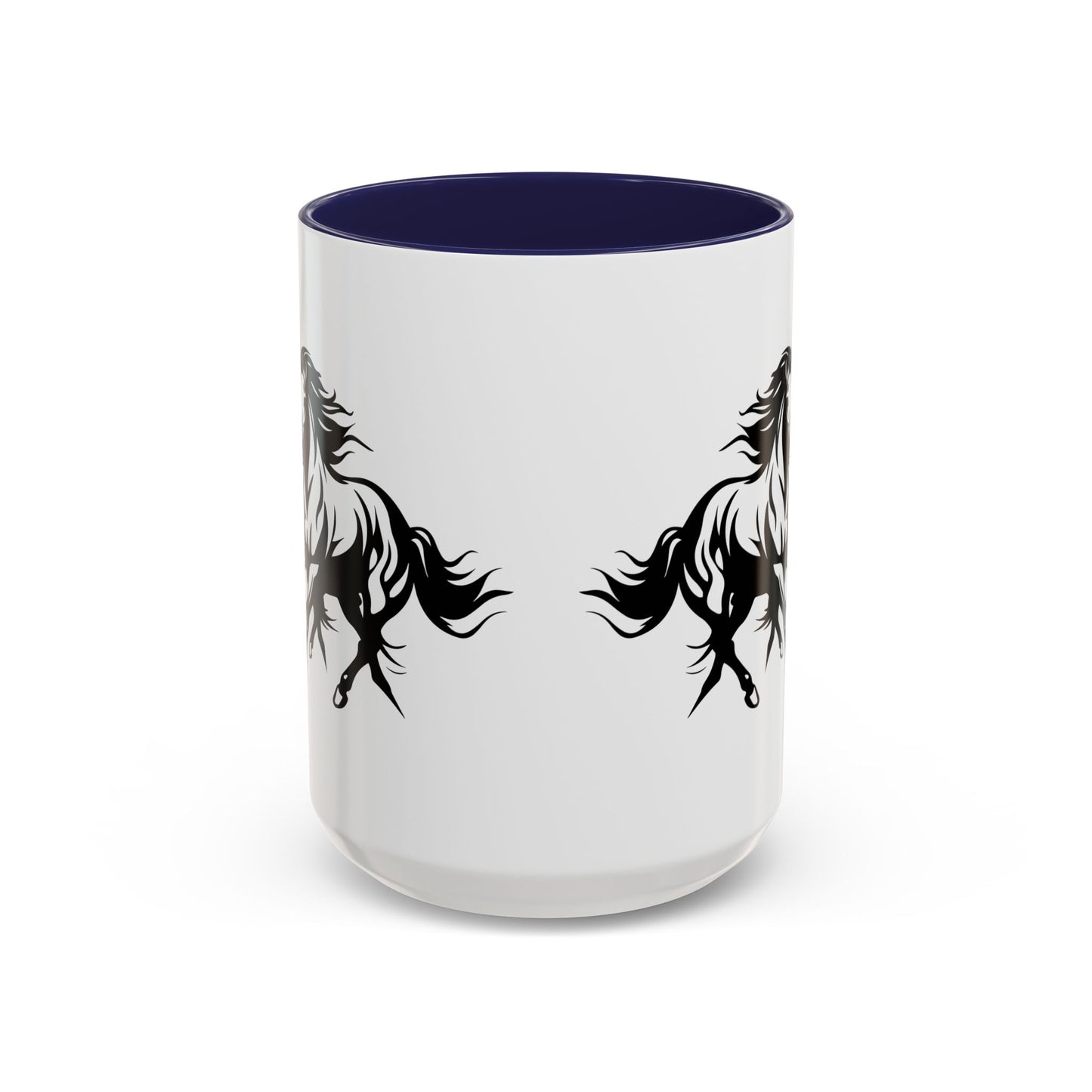Horsin' Around 2-Tone Coffee Mug