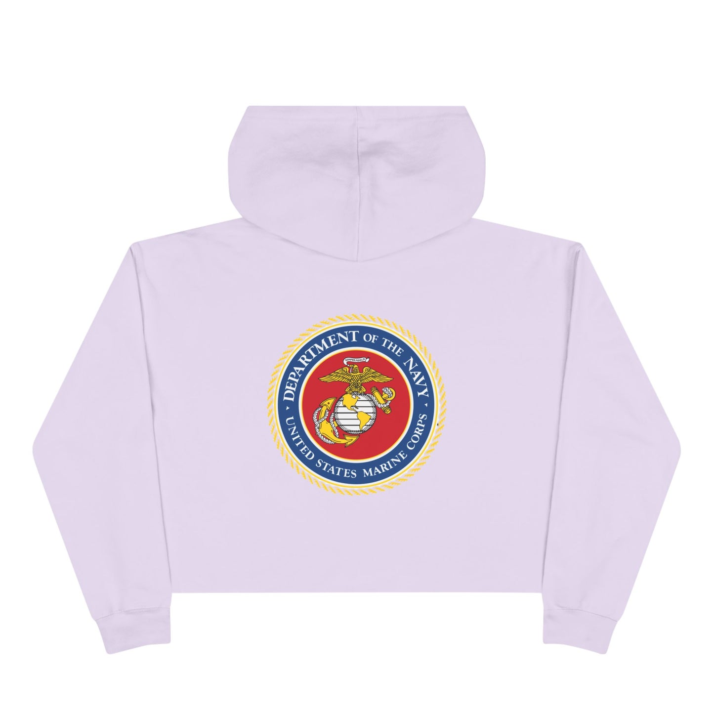 US Marine Corps Women's Crop Hoodie