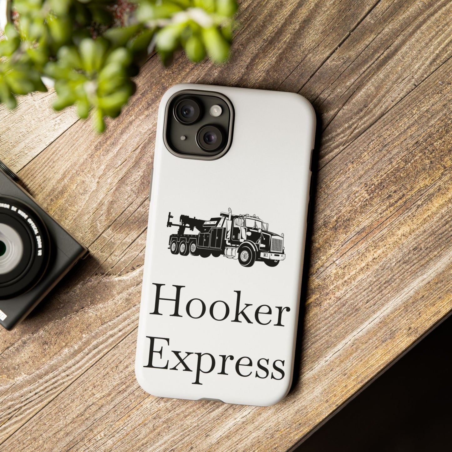 H**ker Express Heavy Tow Truck iPhone Case