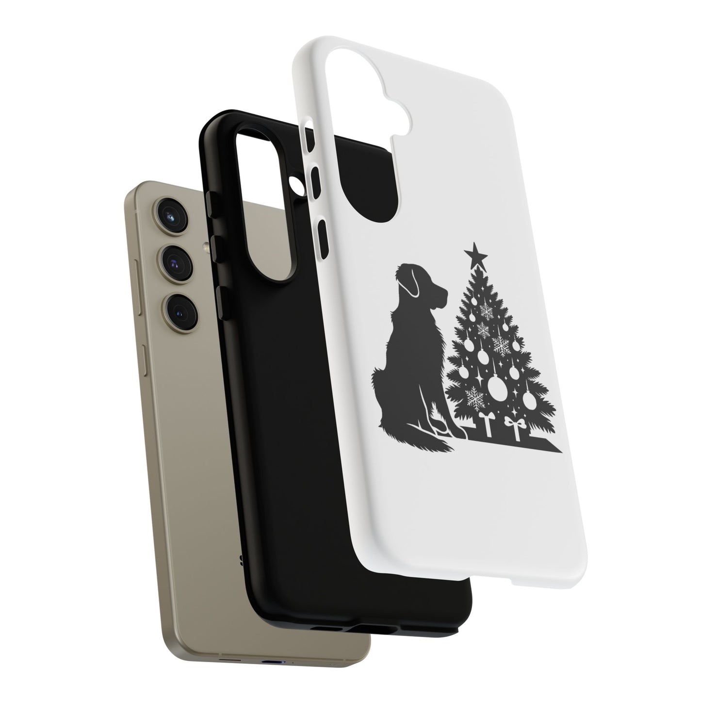 Golden Christmas Tree Samsung Case