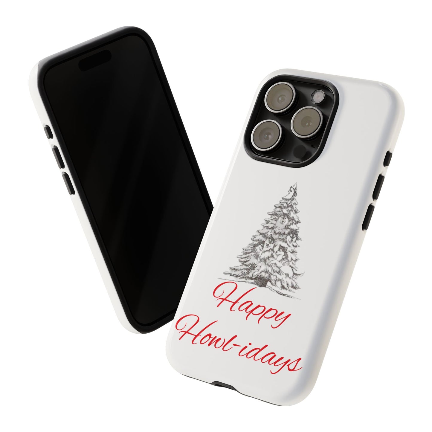 Happy Howl-idays iPhone Case