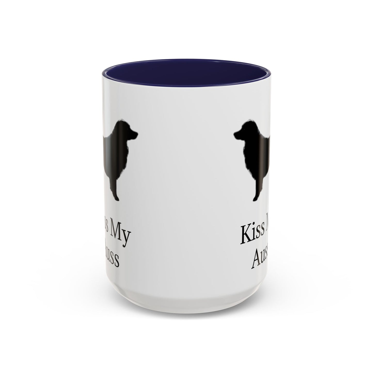 Kiss My Auss 2-Tone Coffee Mug