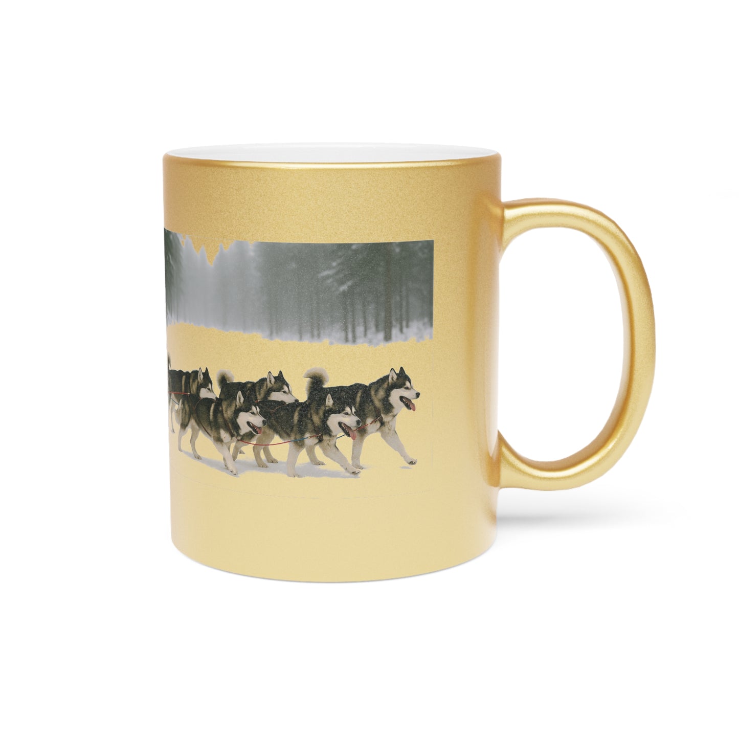 Mush On Metallic Coffee Mug