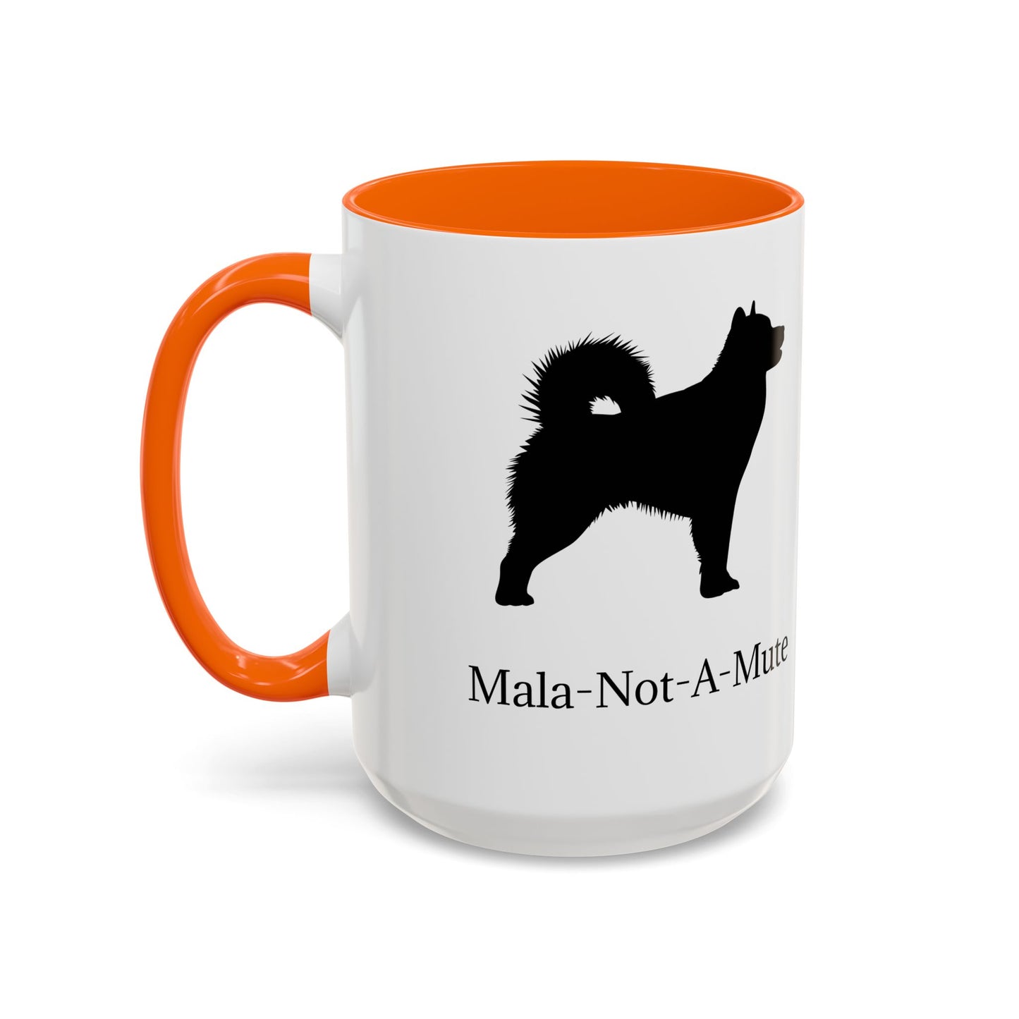 Mala-Not-A-Mute 2-Tone Coffee Mug