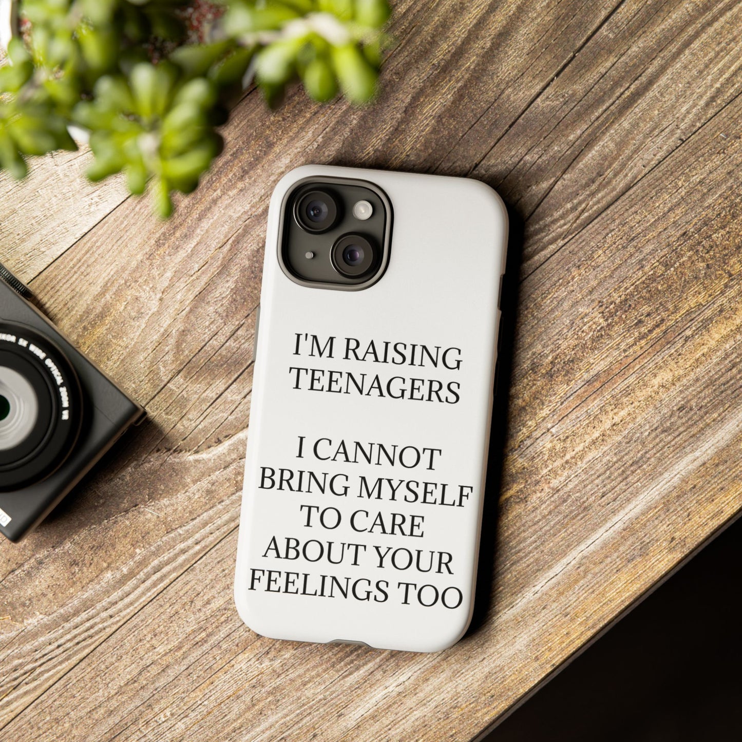 Raising Teenagers iPhone Case