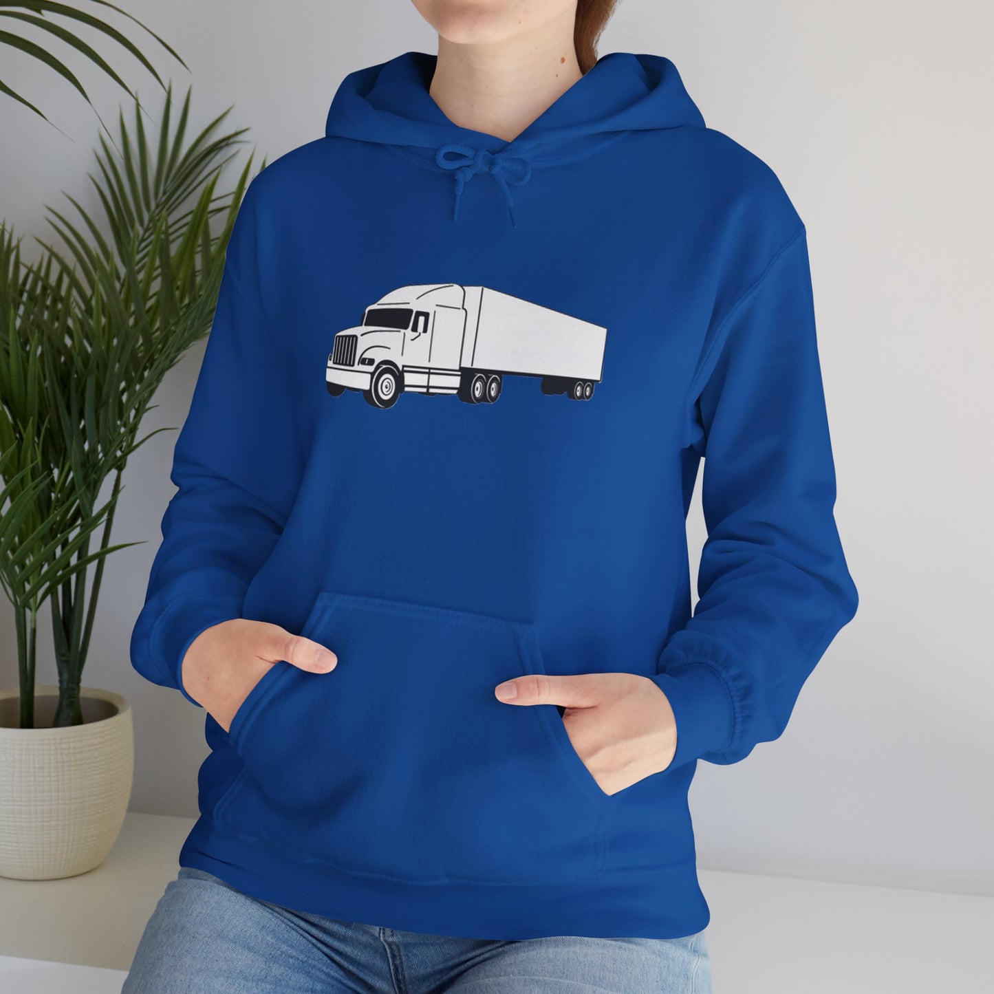 Semi Truck Unisex Hoodie