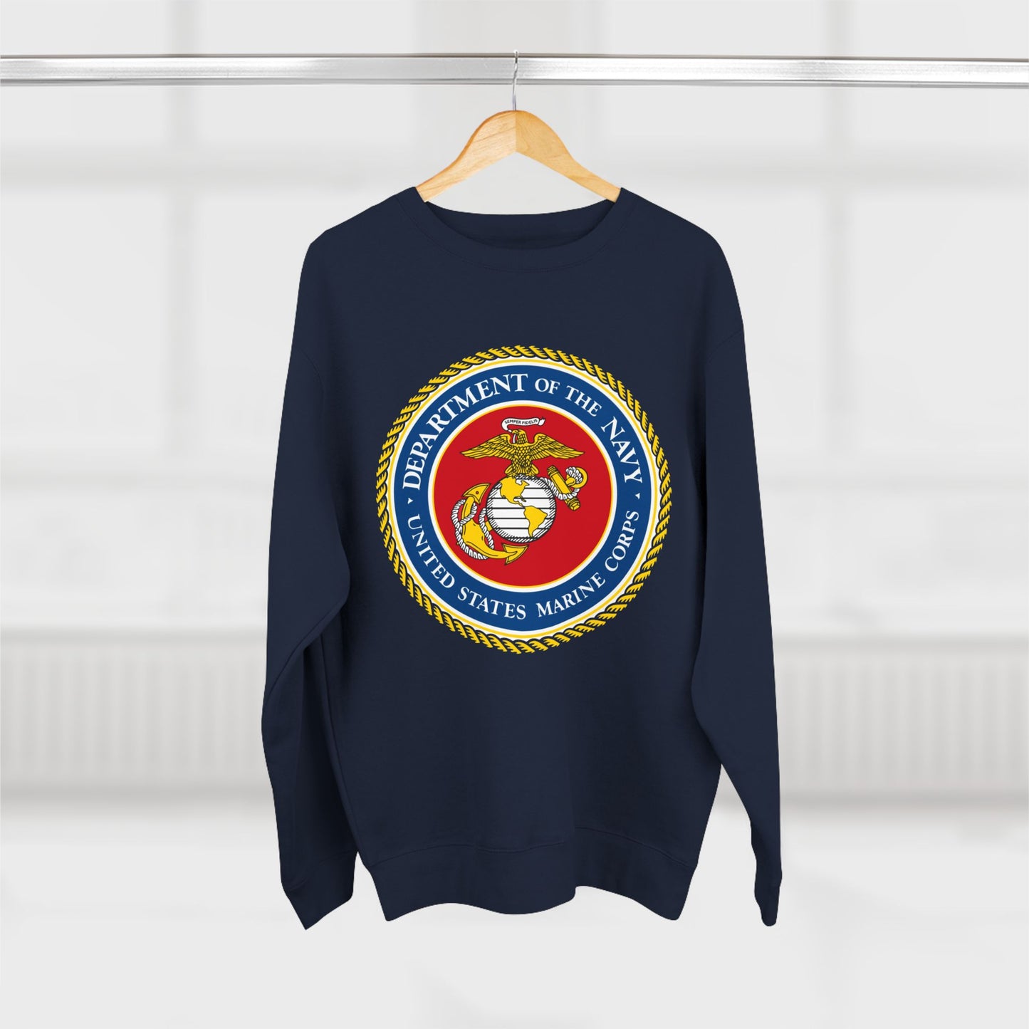 US Marine Corps Unisex Crewneck Sweatshirt