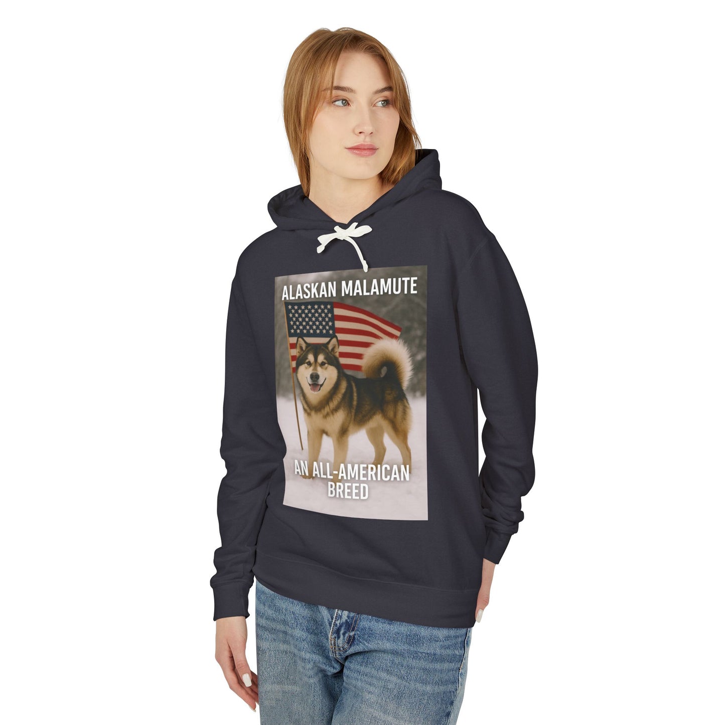 All-American Breed Unisex Lightweight Hoodie