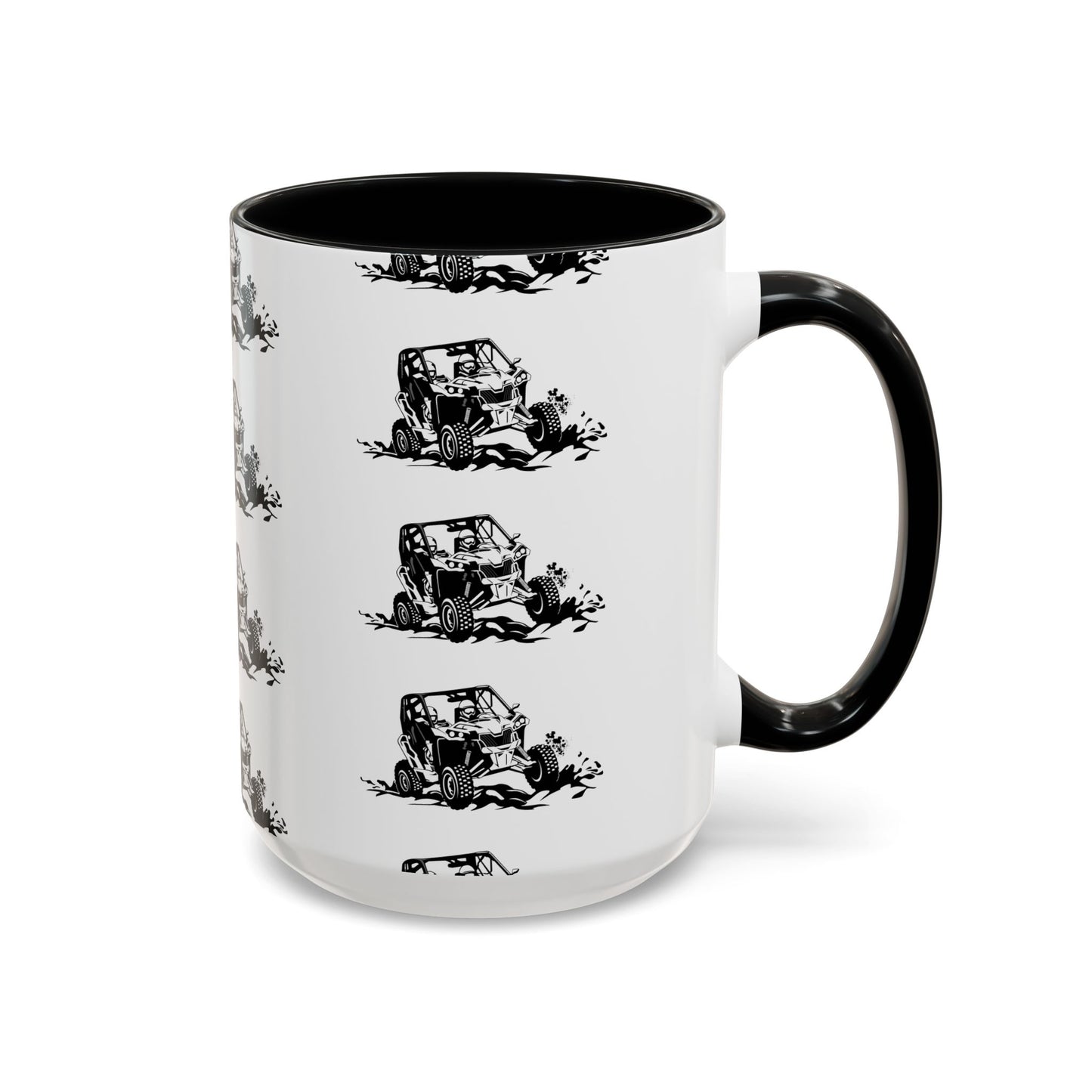 Slingin' Mud Side By Side 2-Tone Coffee Mug