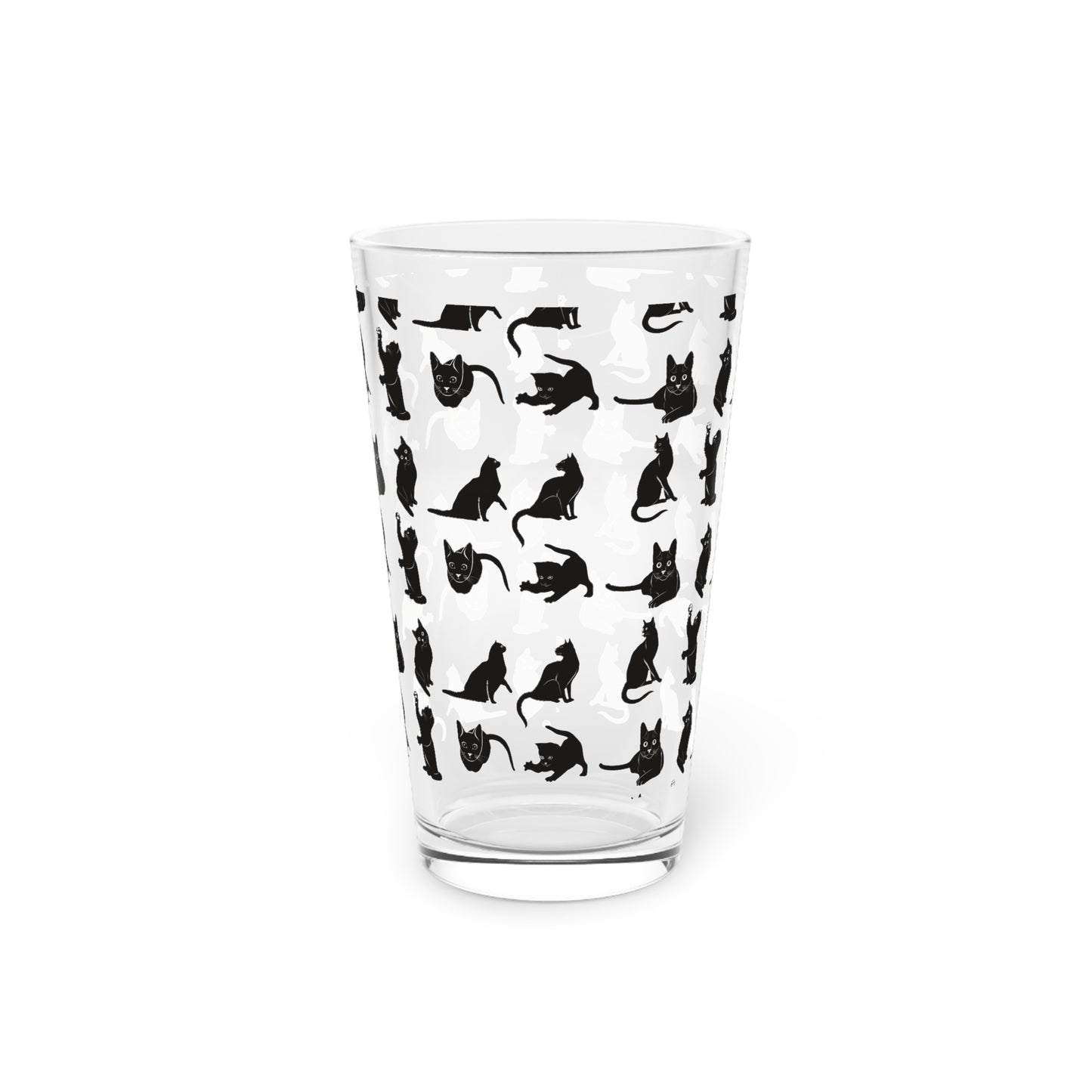 Cats Drinking Glass