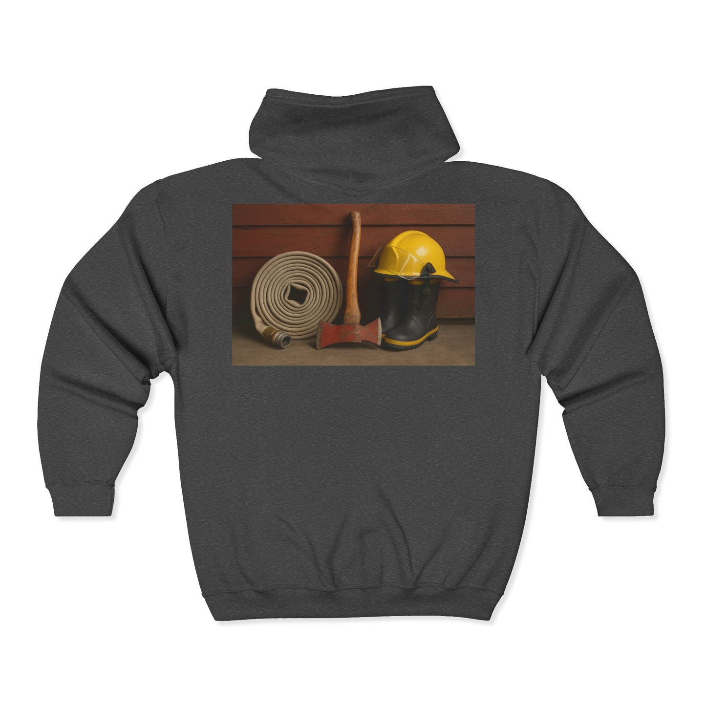Fire/Rescue Appreciation Unisex Full Zip Hoodie