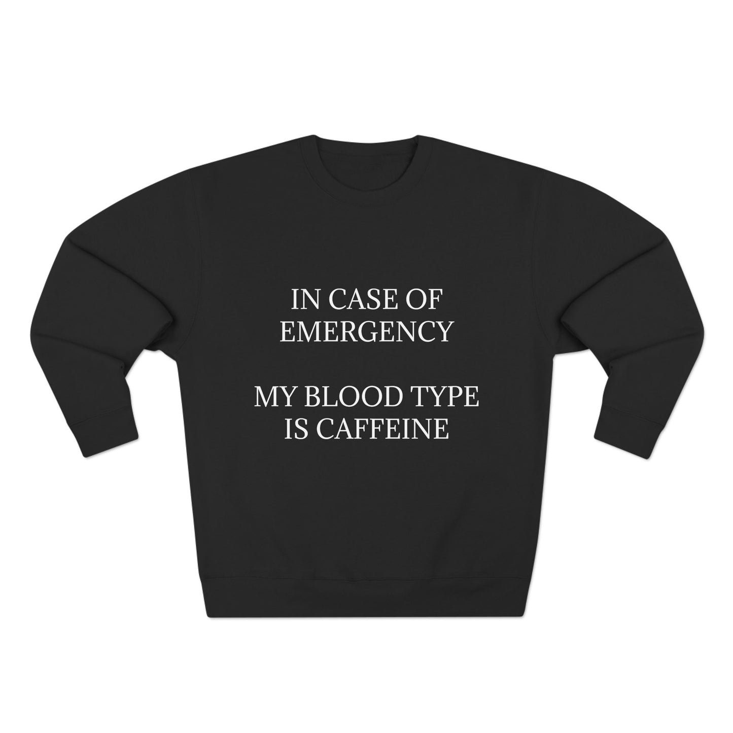 Blood Type Unisex Crewneck Sweatshirt
