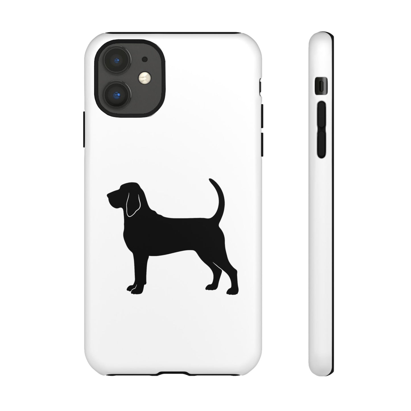 Bloodhound Silhouette iPhone Case