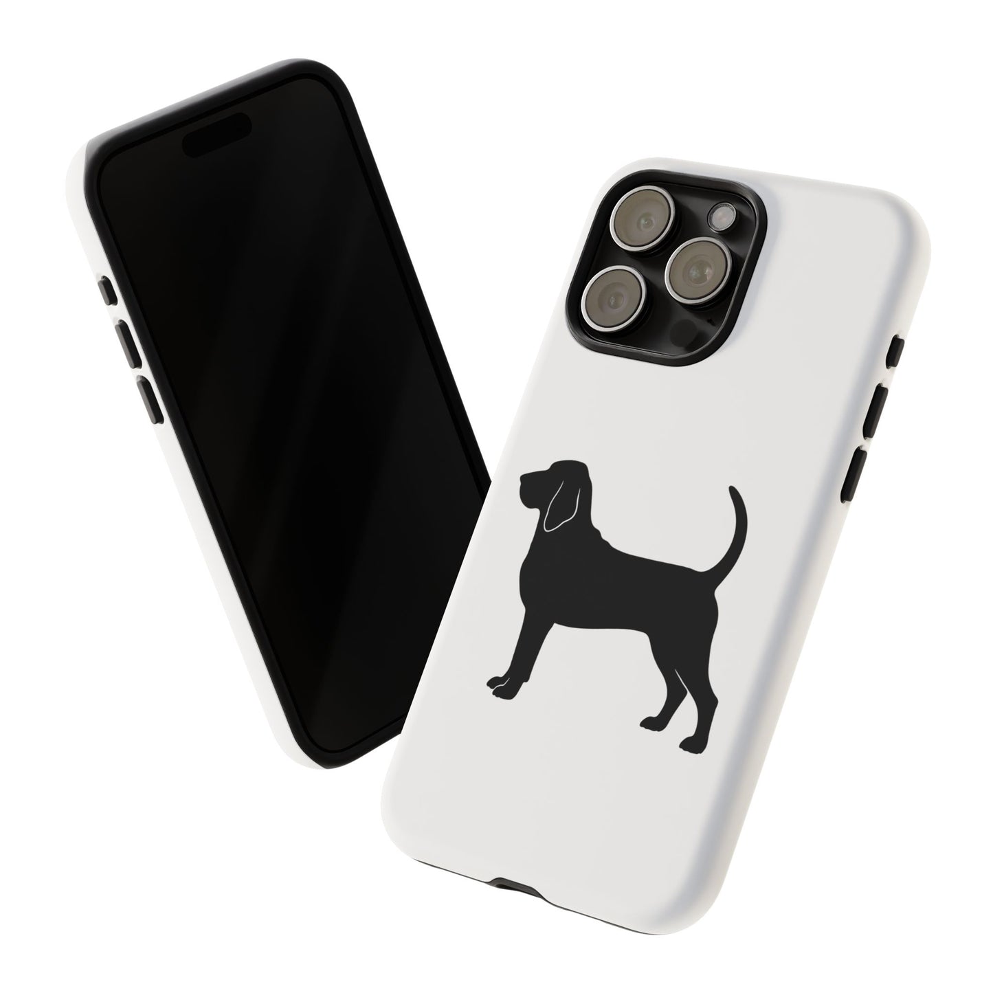 Bloodhound Silhouette iPhone Case