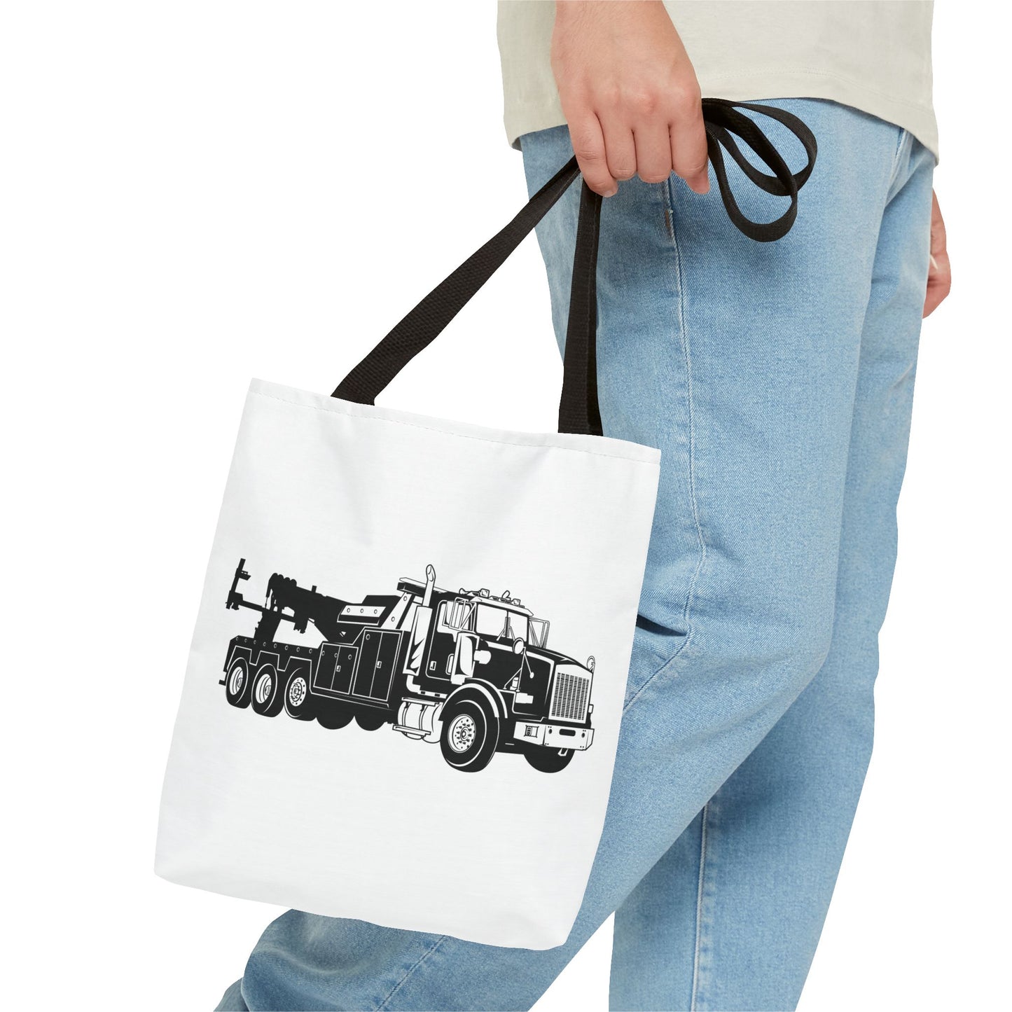Heavy Tow Truck Tote Bag