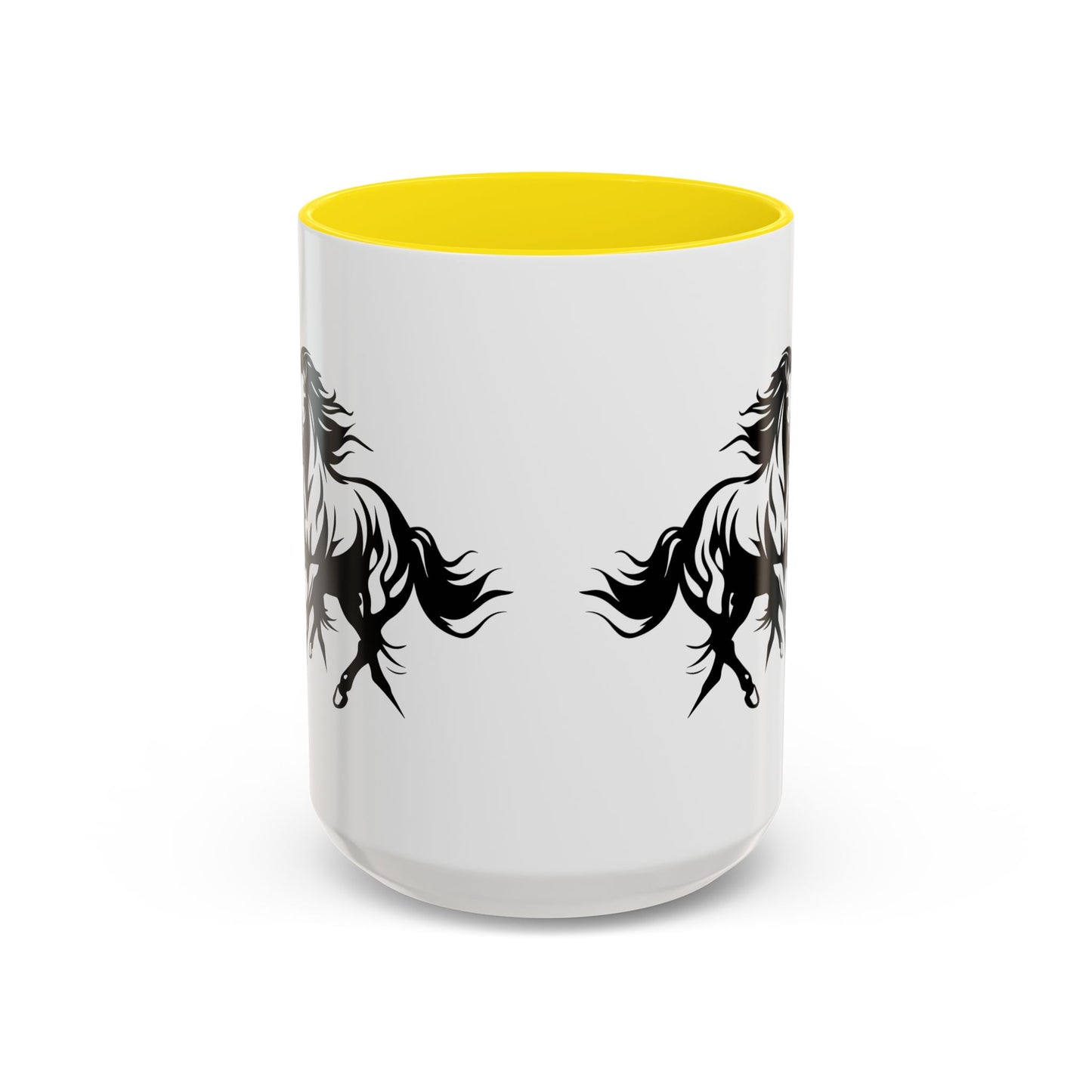 Horsin' Around 2-Tone Coffee Mug