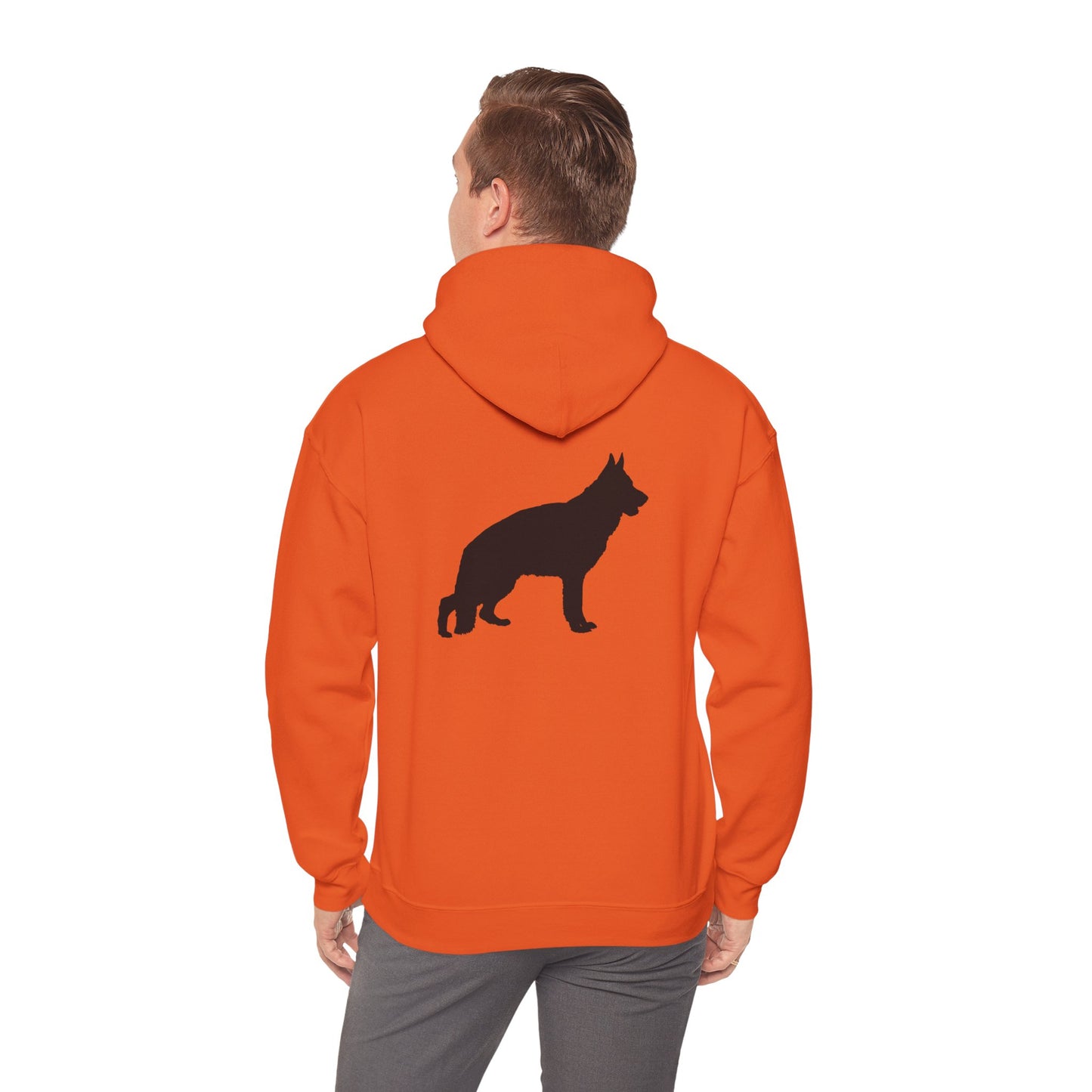 German Shepherd Silhouette Unisex Hoodie