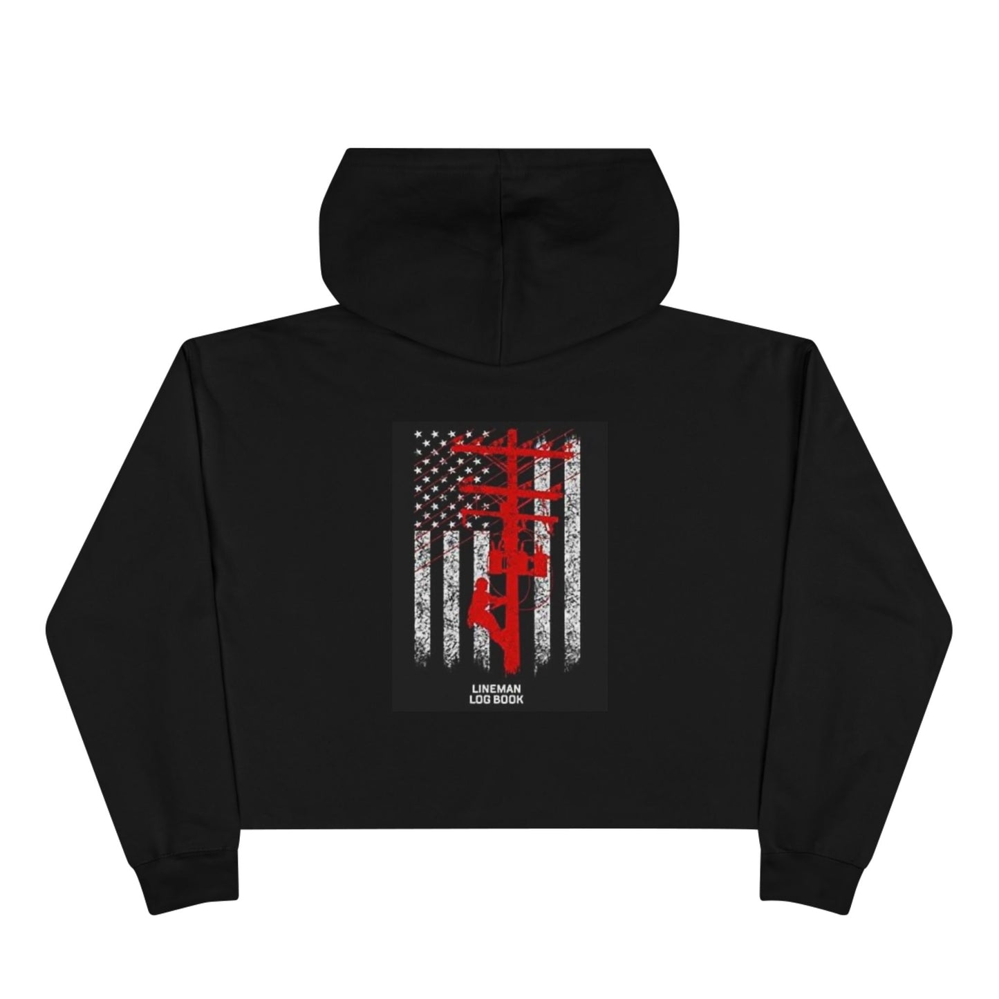 Lineman Women's Crop Hoodie