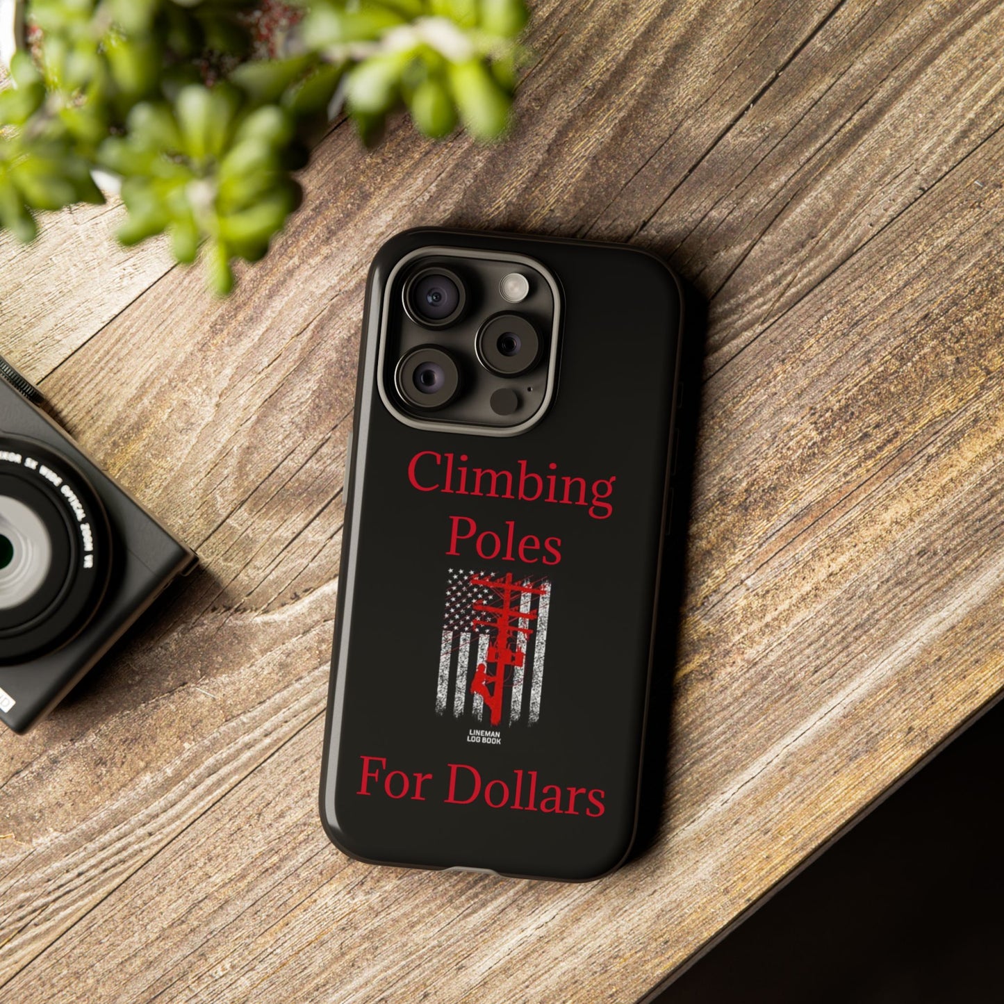 Climbing Poles iPhone Case