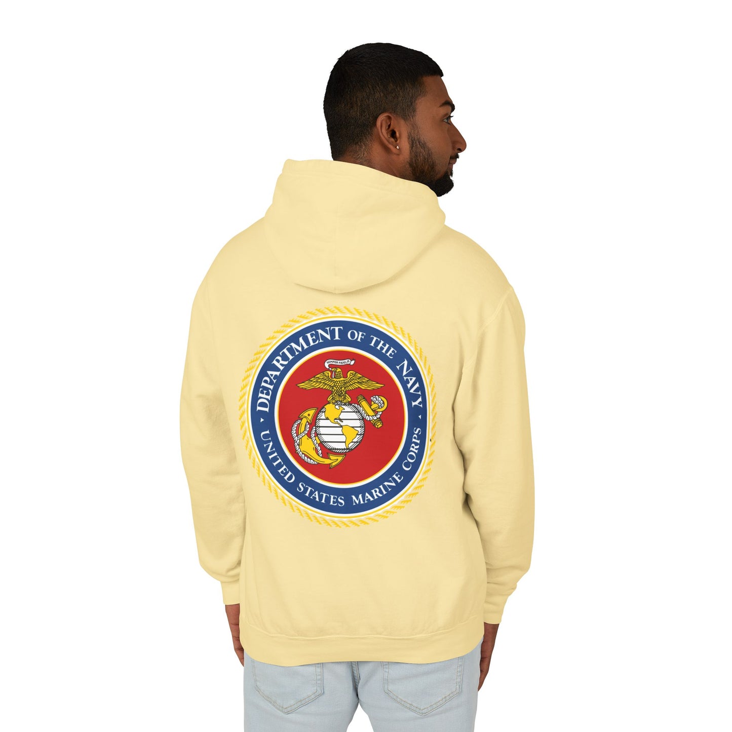 US Marine Corps Unisex Lightweight Hoodie