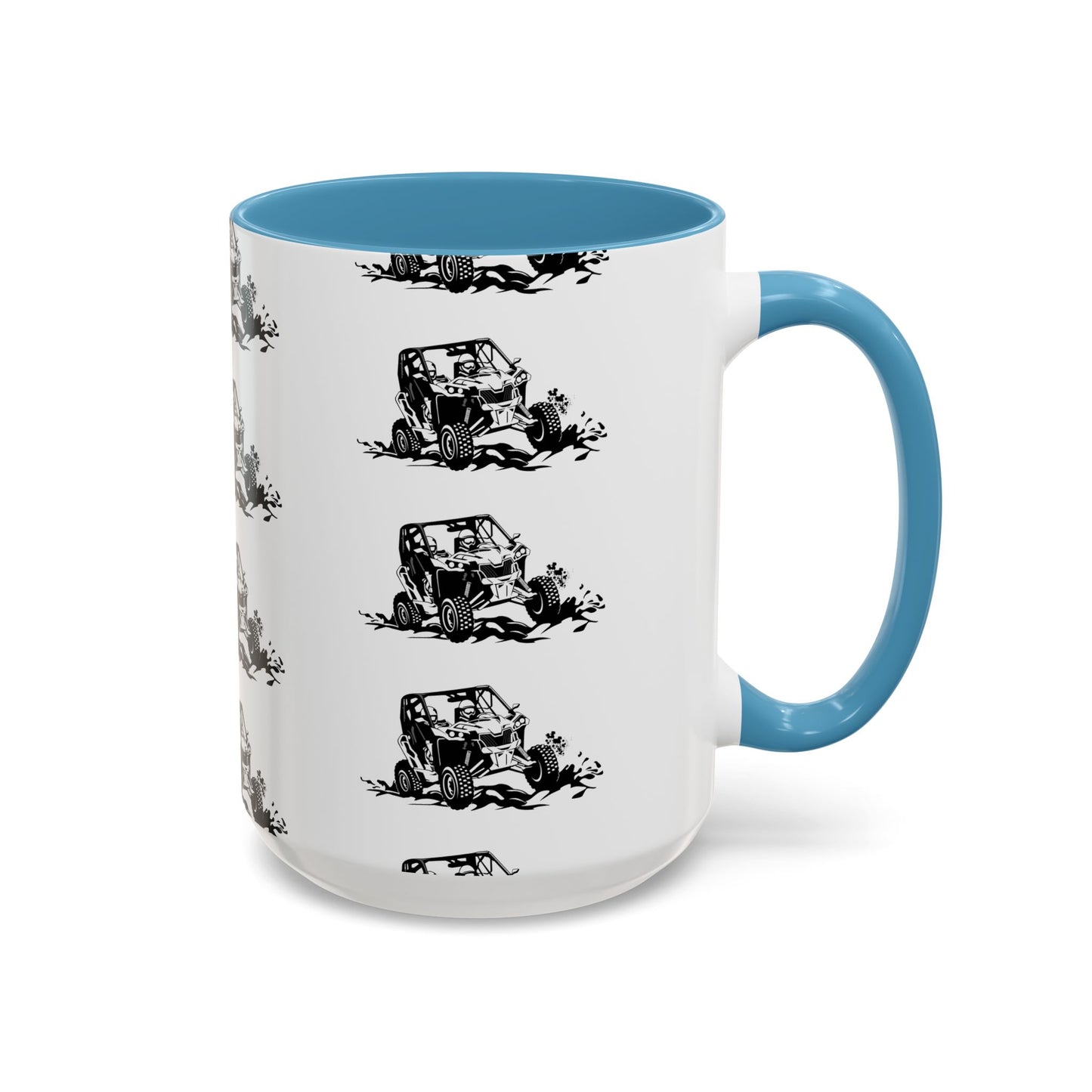 Slingin' Mud Side By Side 2-Tone Coffee Mug
