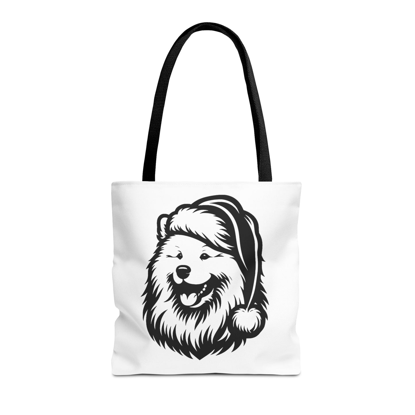 Santa Paws Samoyed Tote Bag