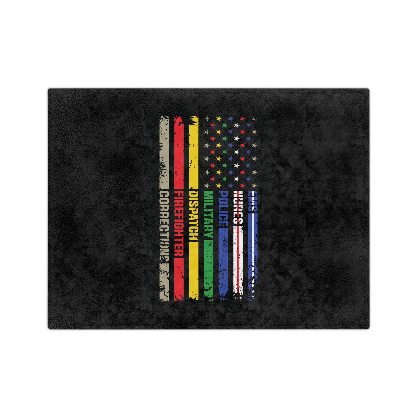 First Responder Velveteen Microfiber Blanket