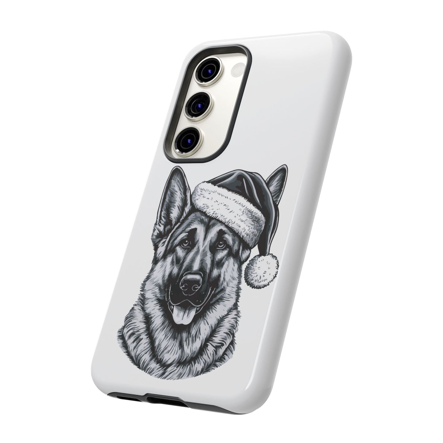 Santa Paws German Shepherd Samsung Case